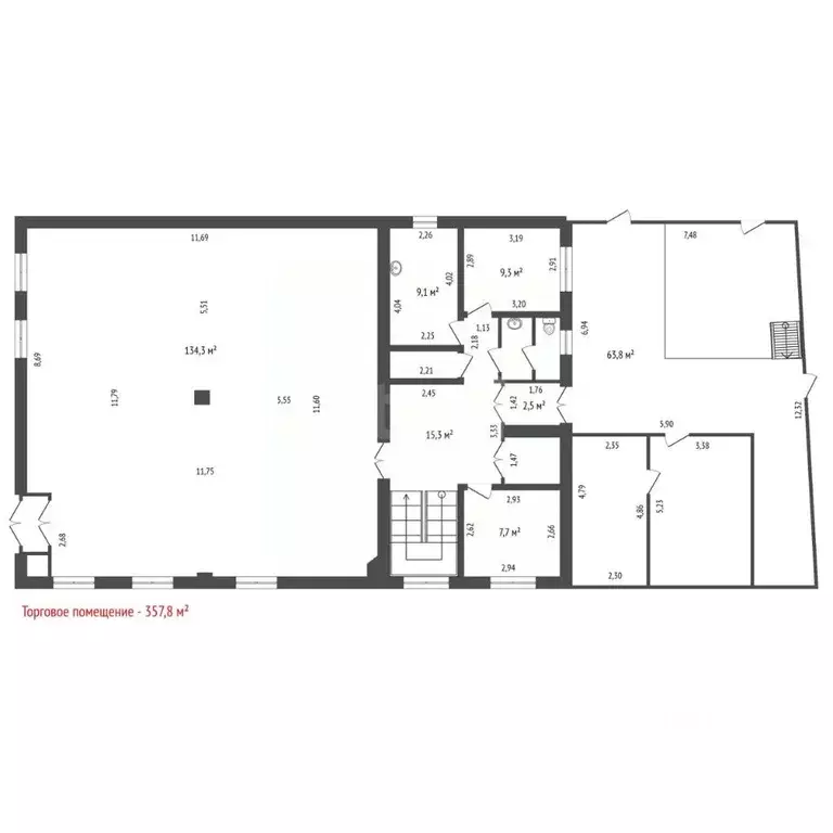 Торговая площадь в Свердловская область, Екатеринбург ул. ... - Фото 2