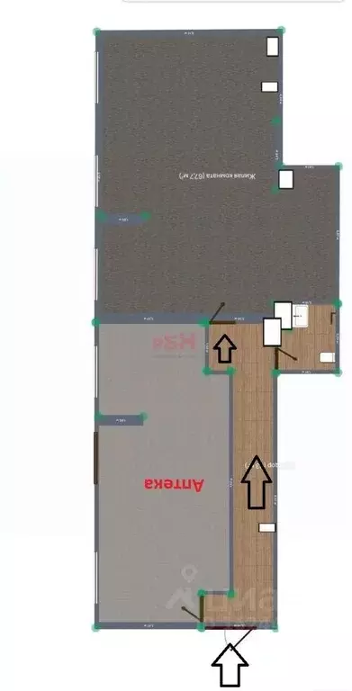 Помещение свободного назначения в Свердловская область, Екатеринбург ... - Фото 2