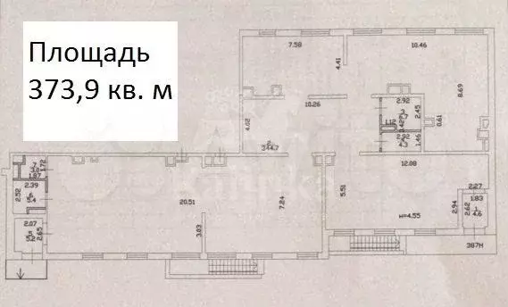 Продам помещение свободного назначения, 373.9 м - Фото 0