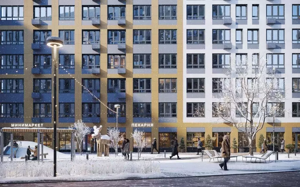 Студия Москва Родные кварталы жилой комплекс (20.6 м) - Фото 2