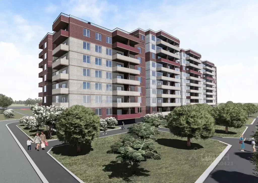 2-к кв. Псковская область, Псков ул. Юности (57.16 м) - Фото 2