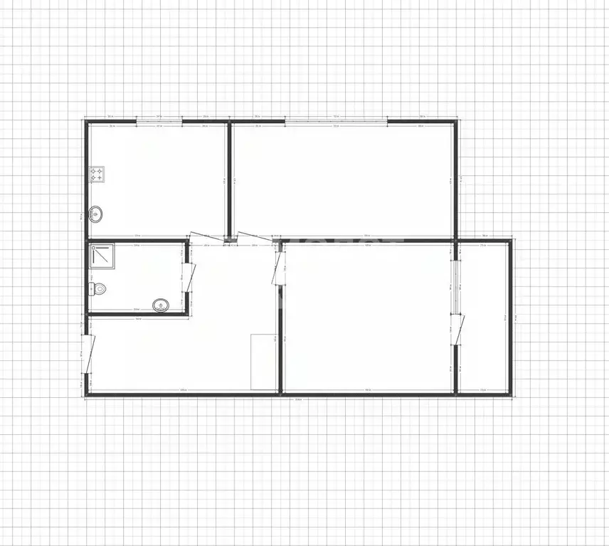 2-к кв. Липецкая область, Липецк ул. Пушкина, 4 (40.0 м) - Фото 1