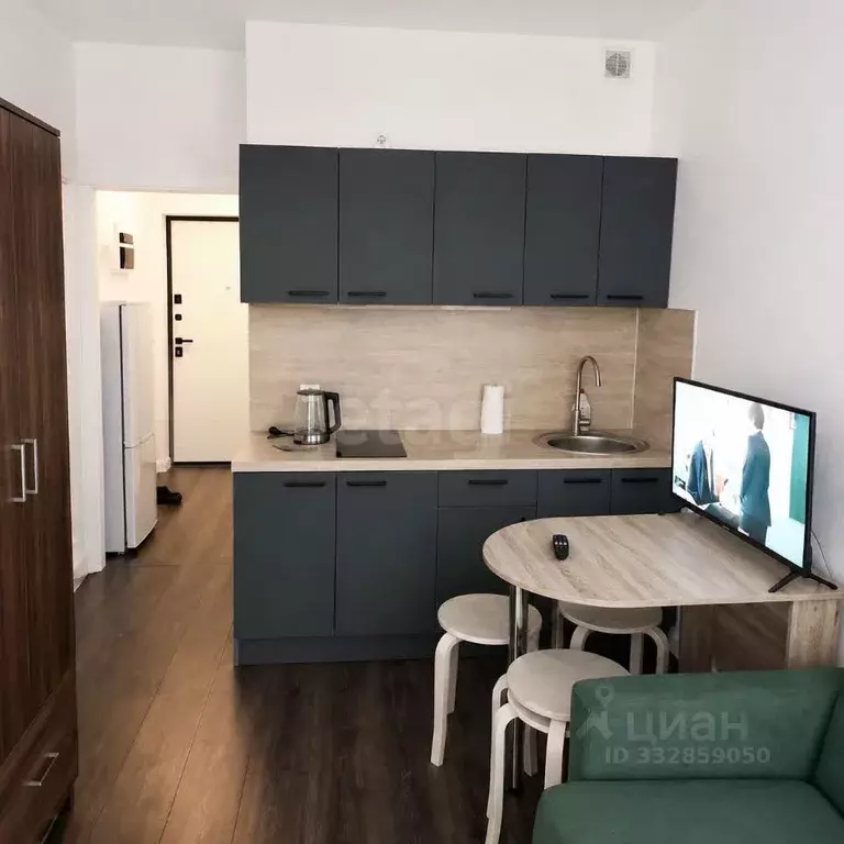Студия Санкт-Петербург просп. Крузенштерна, 4с1 (20.5 м) - Фото 1