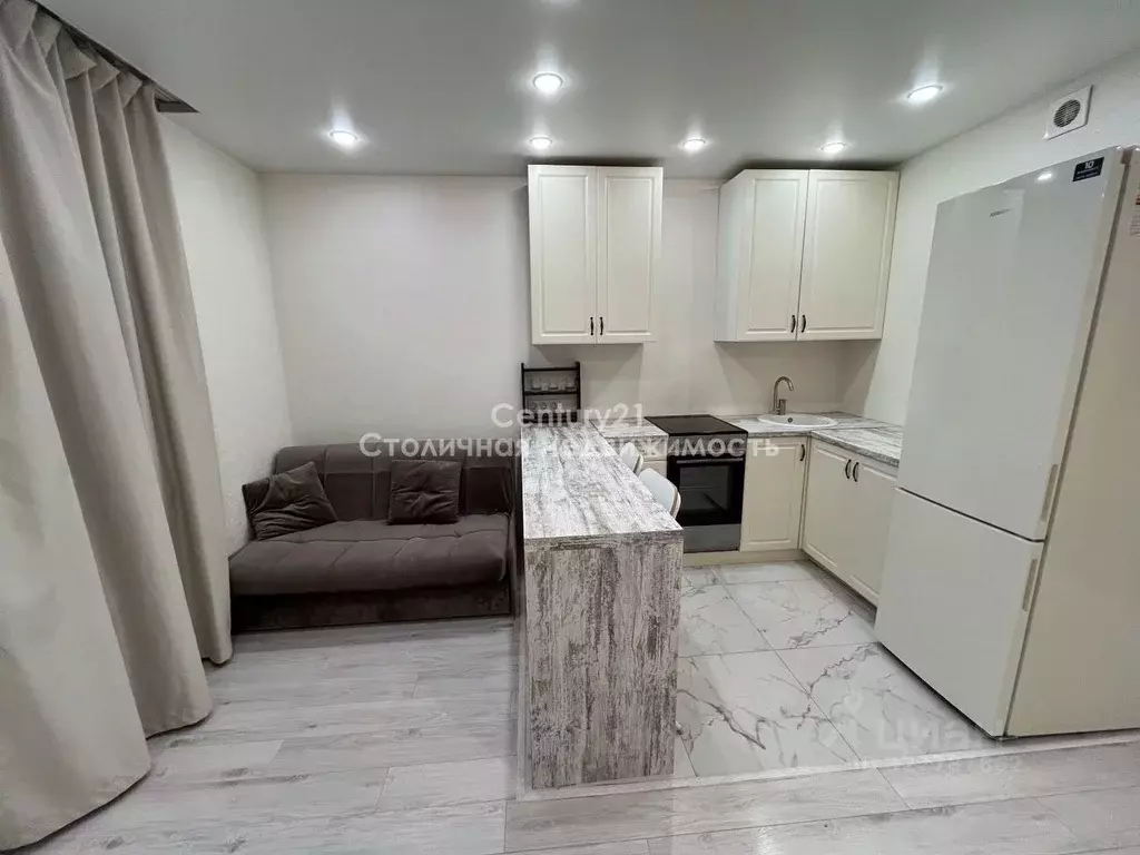 Студия Московская область, Домодедово Южный мкр, ул. Курыжова, 32 ... - Фото 1