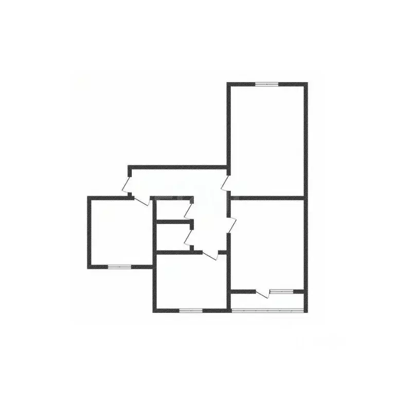 3-к кв. Курская область, Курск ул. Косухина, 24 (60.3 м) - Фото 1