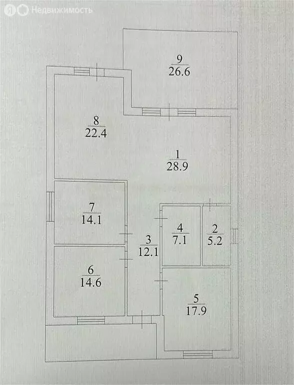 Дом в село Усть-Курдюм, улица имени А.Ф. Сушкова (122.3 м) - Фото 1