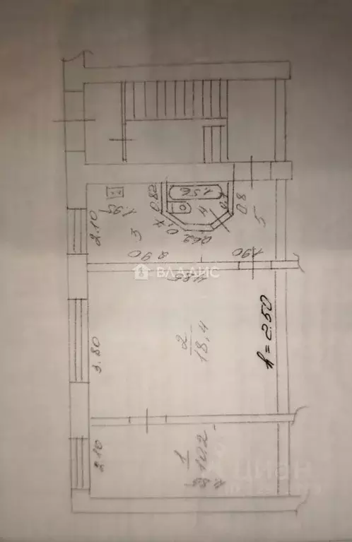 2-к кв. Пензенская область, Пенза проезд 5-й Виноградный, 10 (38.6 м) - Фото 2