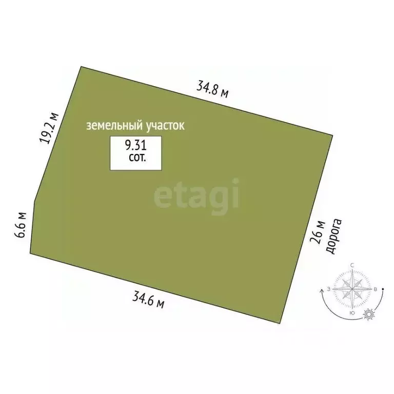 Участок в Тверская область, Кимрский муниципальный округ, д. Топорок ... - Фото 2