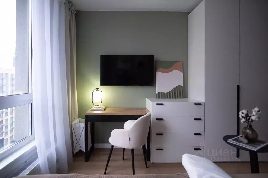 Студия Москва Производственная ул., 17 (20.4 м) - Фото 1