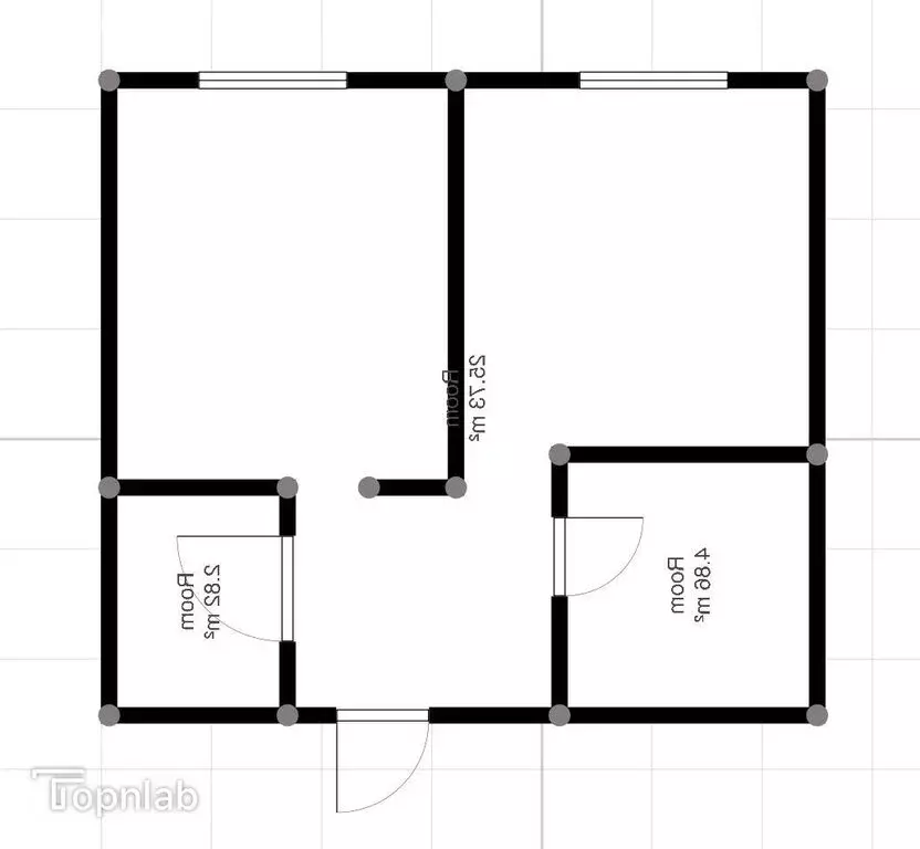 1-комнатная квартира: Нальчик, улица Тлостанова, 32 (45.3 м) - Фото 0