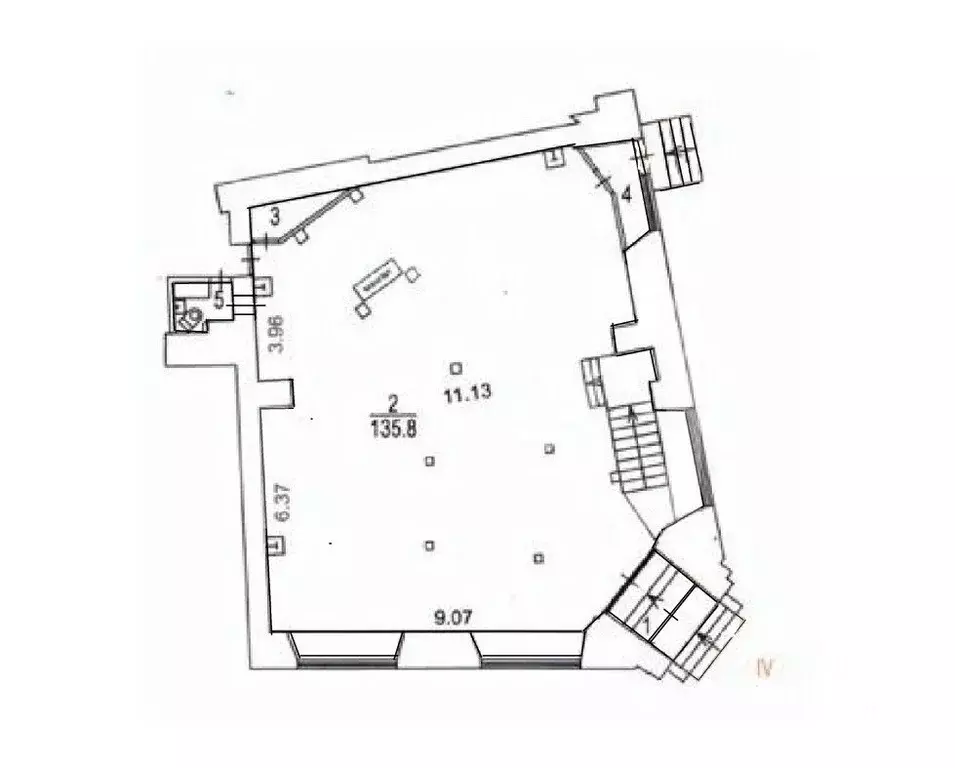 Помещение свободного назначения в Москва ул. Рождественка, 5/7С2 (146 ... - Фото 2