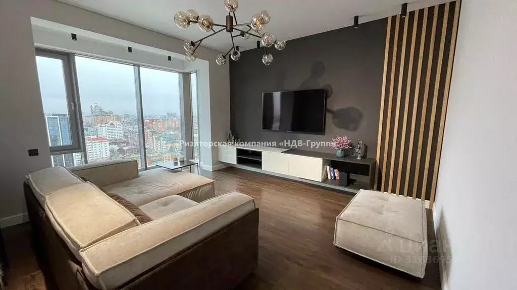 2-к кв. Хабаровский край, Хабаровск Кавказская ул., 45/2 (67.4 м) - Фото 1