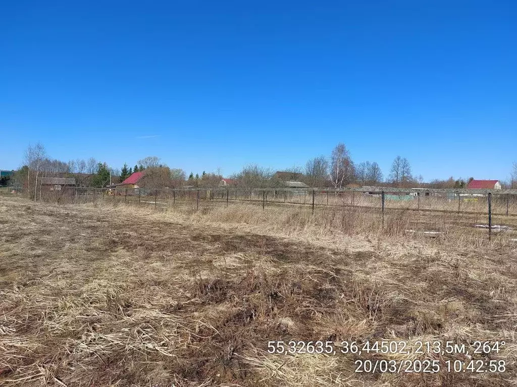 Участок в Московская область, Наро-Фоминский городской округ, д. ... - Фото 1