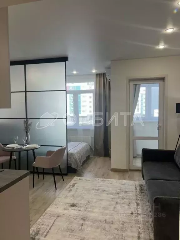 Студия Тюменская область, Тюменский район, д. Патрушева ул. Александра ... - Фото 1