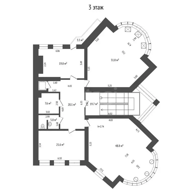Офис (194.4 м) - Фото 1