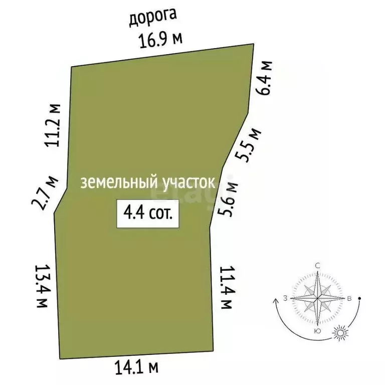 Участок в Крым, Ялта муниципальный округ, Гаспра пгт  (4.5 сот.) - Фото 2