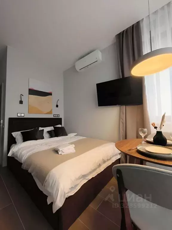 Студия Москва ул. Ивана Франко, 6 (20.0 м) - Фото 1