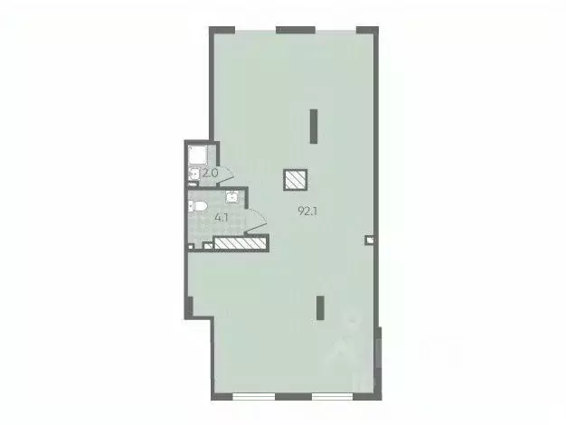 Помещение свободного назначения в Санкт-Петербург Партизанская ул., 5 ... - Фото 1