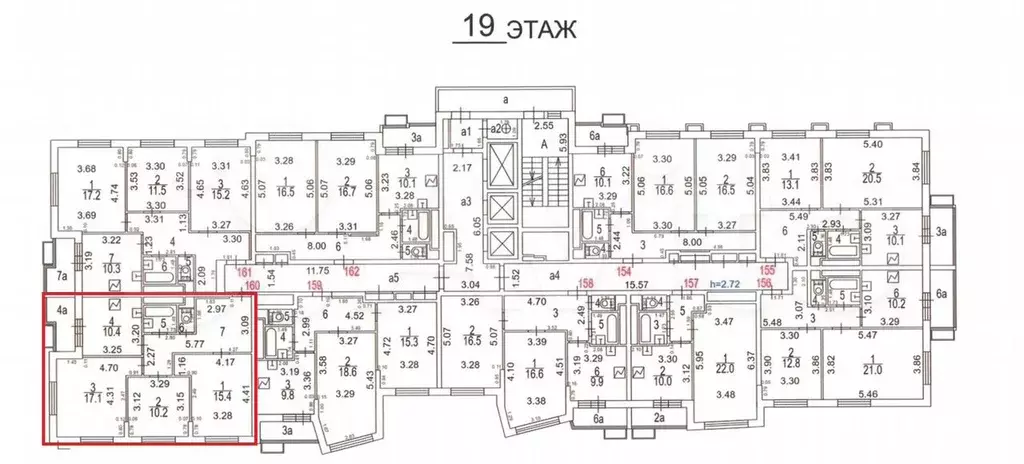 Аукцион: 3-к. квартира, 70,4 м, 19/25 эт. - Фото 1