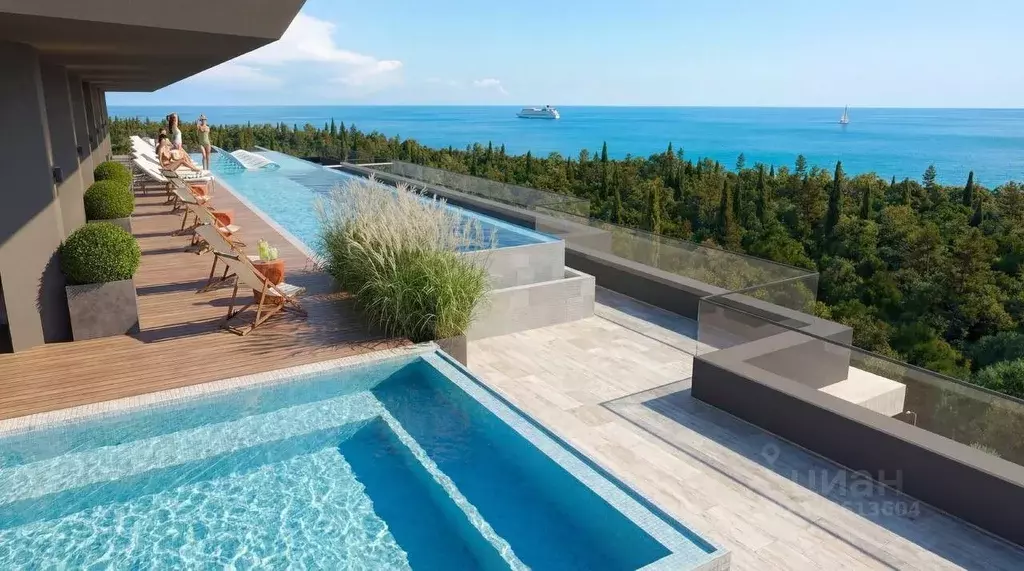 Студия Краснодарский край, Сочи Курортный просп., 64 (30.0 м) - Фото 1