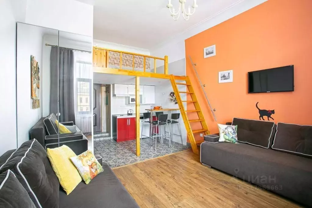 1-к кв. Санкт-Петербург Невский просп., 91 (35.0 м) - Фото 0