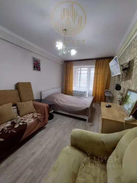 1-к кв. Ставропольский край, Ессентуки Октябрьская ул., 421 (32.8 м) - Фото 1