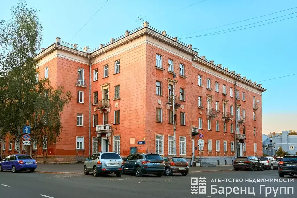 3-к. квартира, 58,2 м, 1/4 эт. - Фото 1