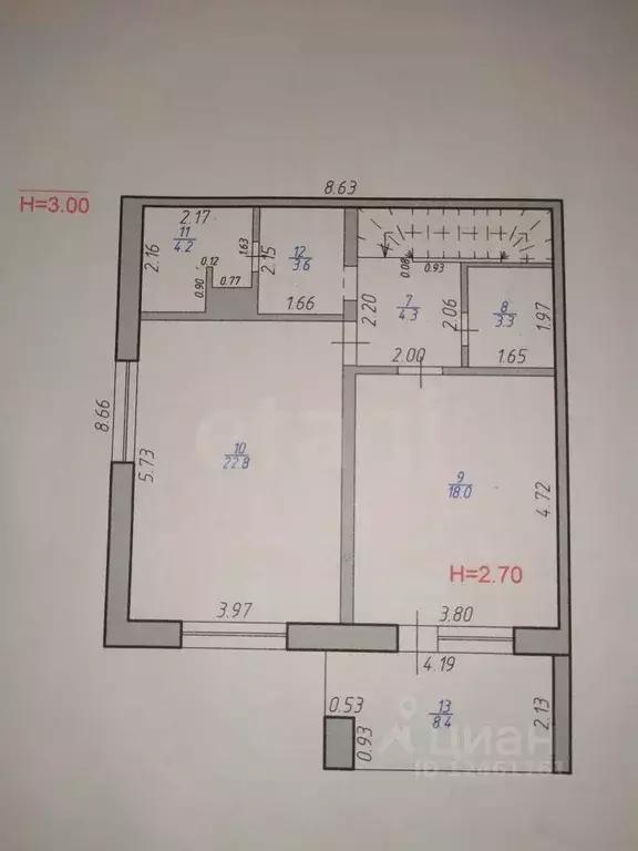 Таунхаус в Краснодарский край, Анапа муниципальный округ, с. Витязево ... - Фото 1