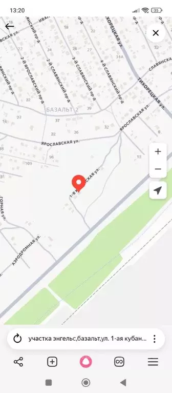 Участок в Саратовская область, Энгельс ул. 1-я Кубанская (10.0 сот.) - Фото 2