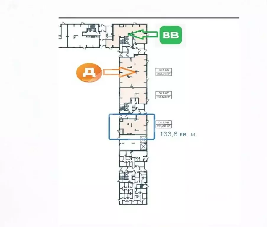 Помещение свободного назначения в Московская область, Красногорск ... - Фото 2