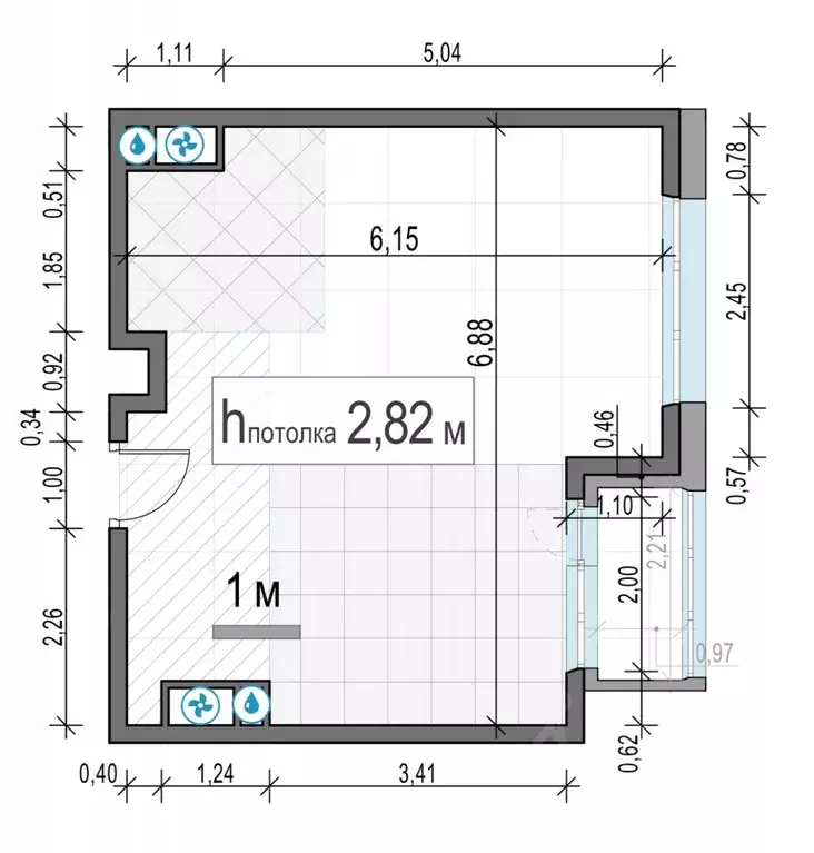 1-к кв. Москва Филатов Луг жилой комплекс, к6 (37.4 м) - Фото 1
