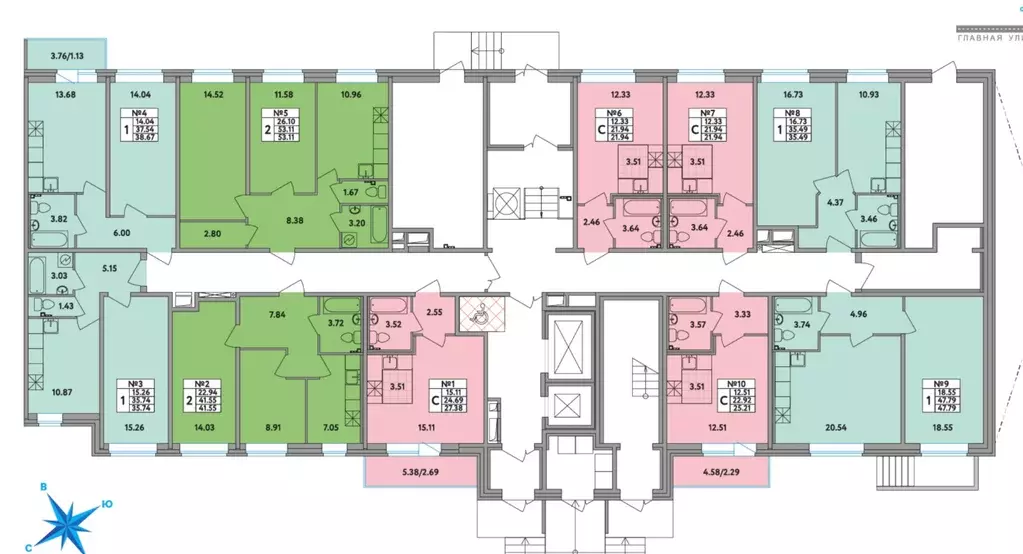 1-к кв. Ленинградская область, Всеволожский район, д. Новое Девяткино ... - Фото 2