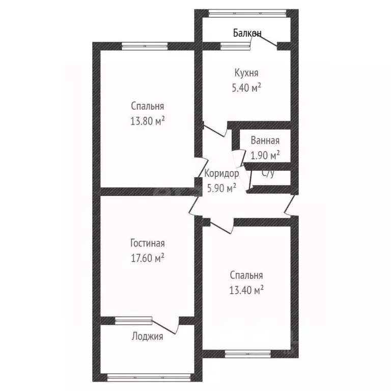 3-к кв. Краснодарский край, Краснодар ул. Имени Дмитрия Благоева, 18 ... - Фото 1