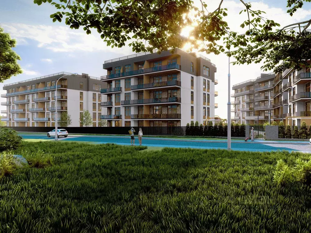 1-к кв. Калининградская область, Янтарный пгт ул. Советская (49.91 м) - Фото 2