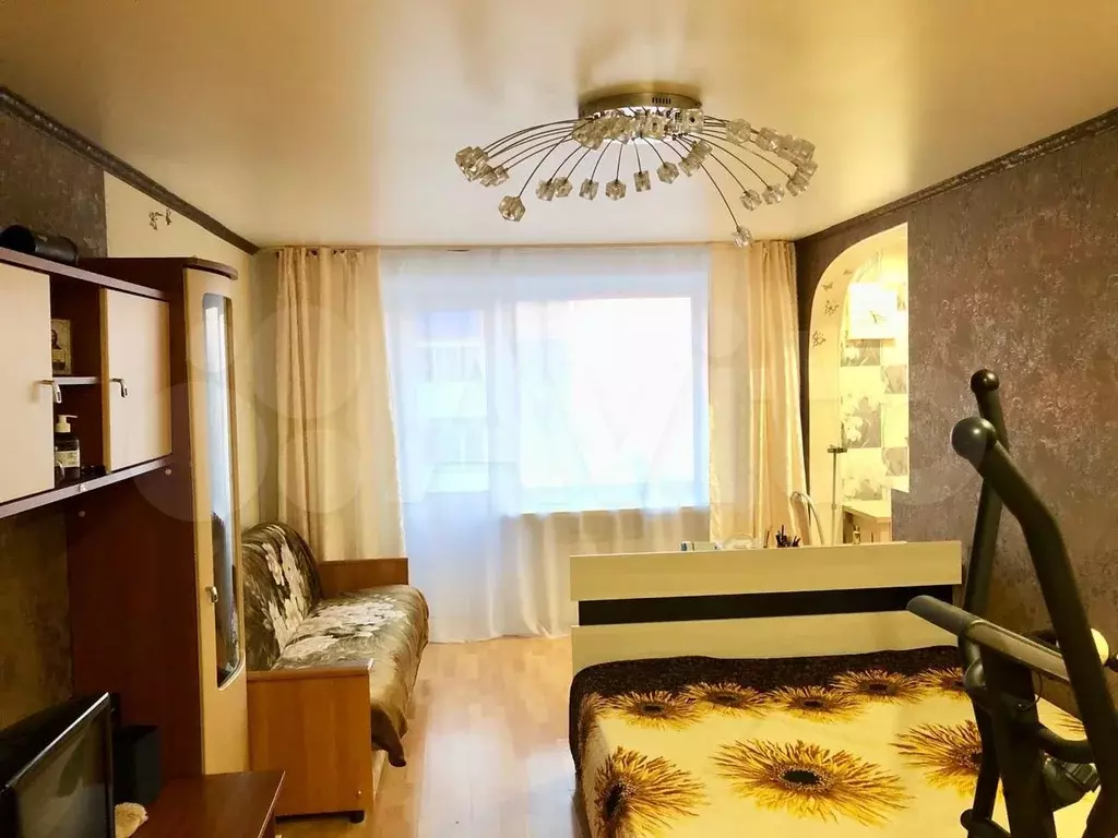 1-к. квартира, 34 м, 8/9 эт. - Фото 1