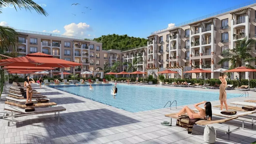 2-комнатная квартира: Сукко, жилой комплекс Кипарис (53.9 м) - Фото 2