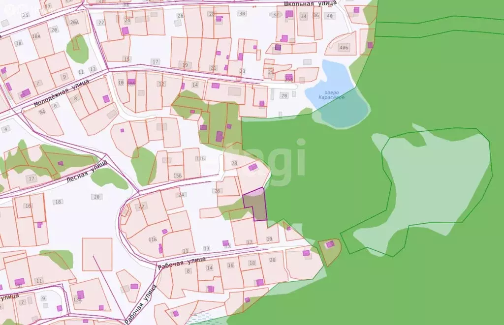 Участок в село Иогач, Лесная улица (12.6 м) - Фото 2