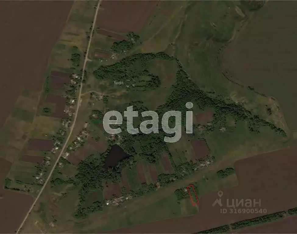 Участок в Белгородская область, Корочанский район, Плосковское с/пос, ... - Фото 2