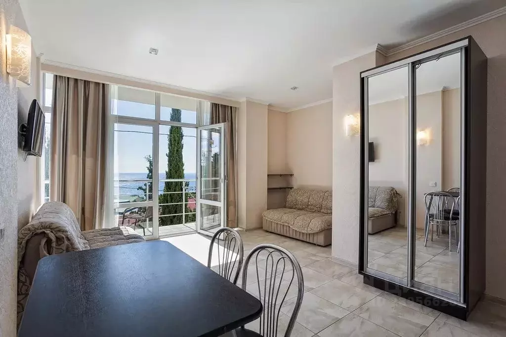 1-к кв. Крым, Ялта муниципальный округ, Кореиз пгт ул. Южная, 62И ... - Фото 1