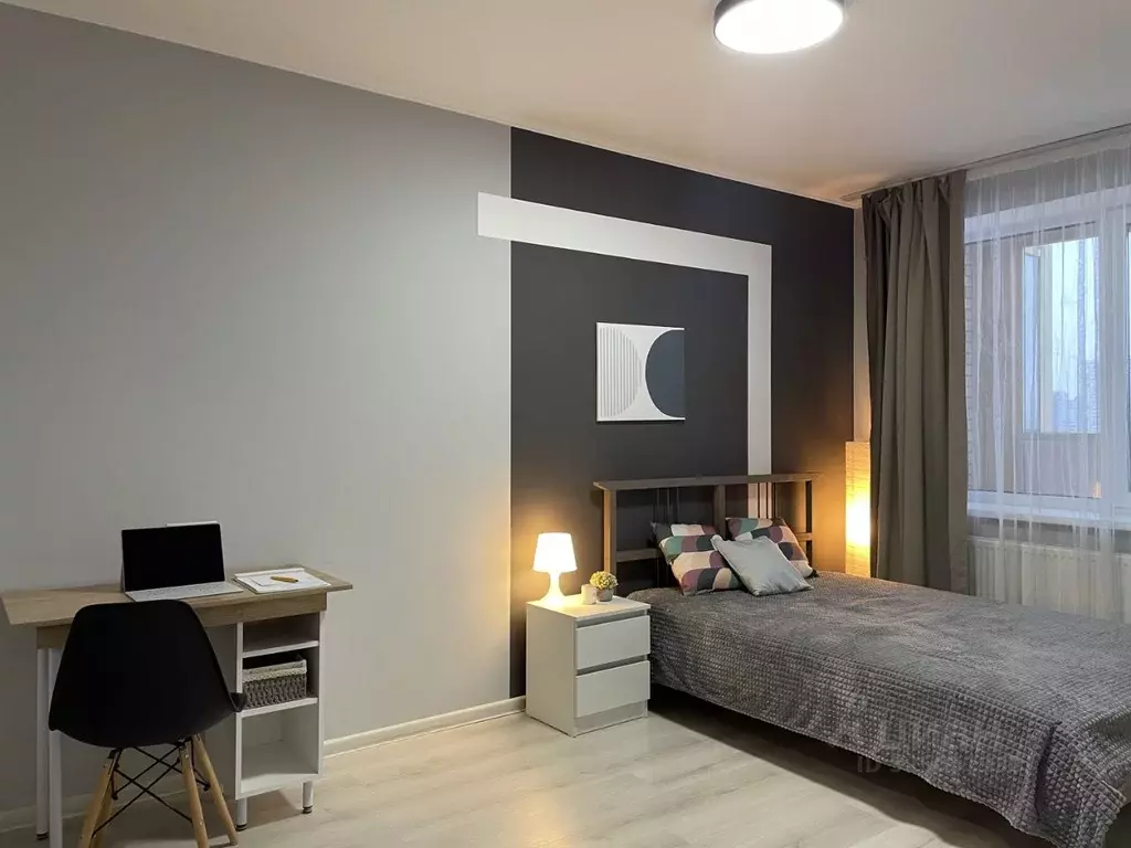 1-к кв. Ленинградская область, Всеволожский район, пос. Бугры ул. ... - Фото 2