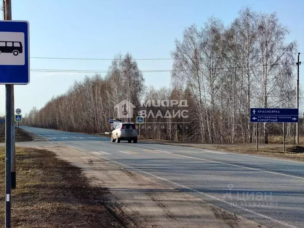 Участок в Омская область, Омский район, с. Красноярка, Курортный кп  ... - Фото 1