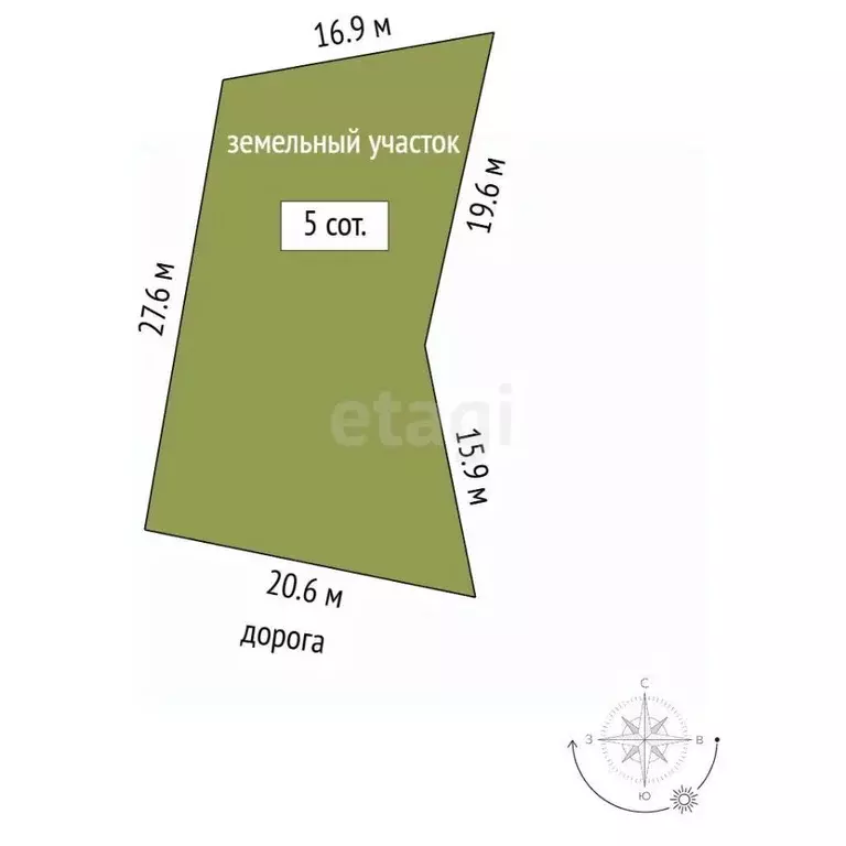 Участок в Севастополь Балаклавский муниципальный округ, с. Оборонное, ... - Фото 2