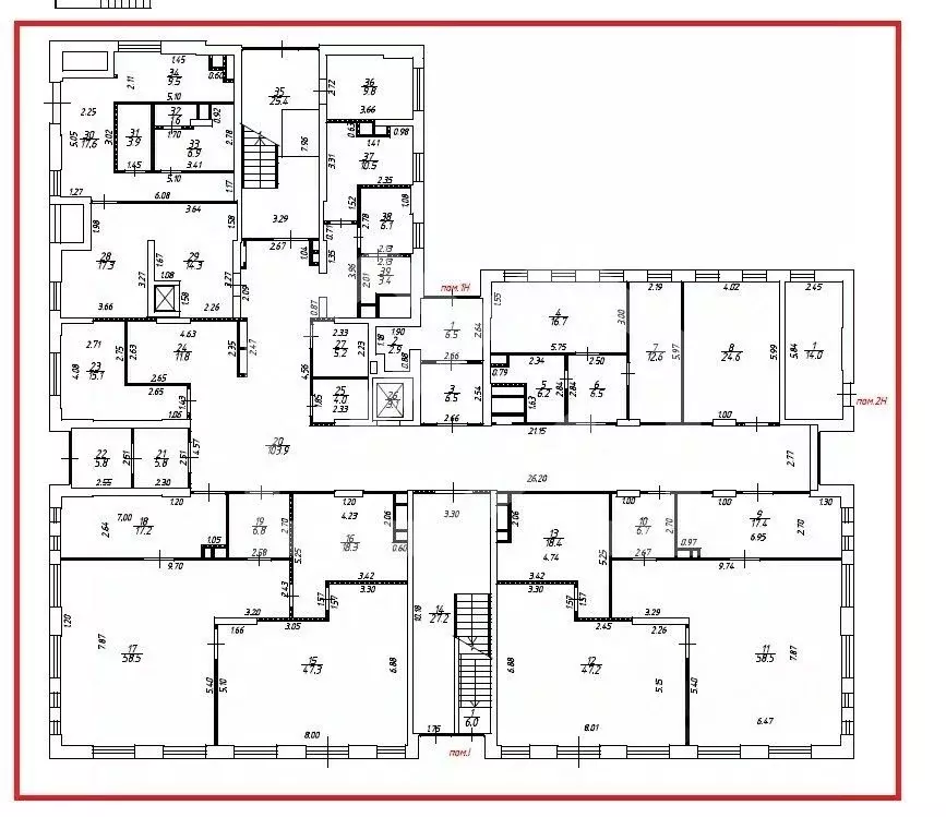 Помещение свободного назначения в Москва Тагильская ул., 4В (2141 м) - Фото 2