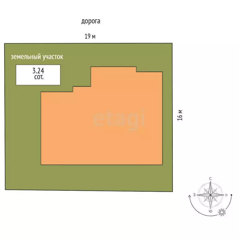 Дом в Красный Крым, Южная улица (116.3 м) - Фото 2