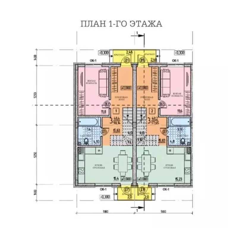 Таунхаус в Краснодарский край, Краснодар пос. Пригородный, ул. ... - Фото 2