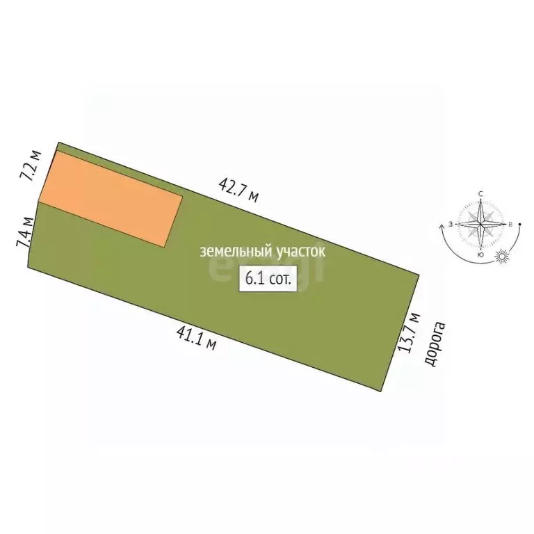 Участок в Крым, Ленинский район, Мысовское с/пос, с. Заводское ул. ... - Фото 2