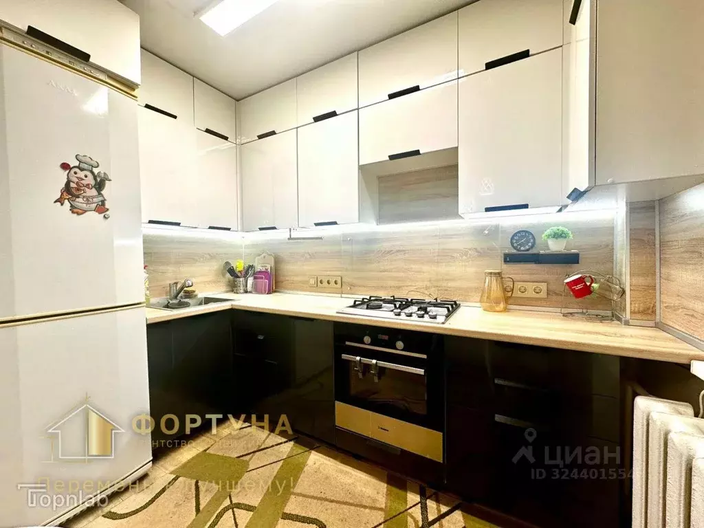 2-к кв. Нижегородская область, Бор пос. Октябрьский, ул. Молодежная, 2 ... - Фото 1