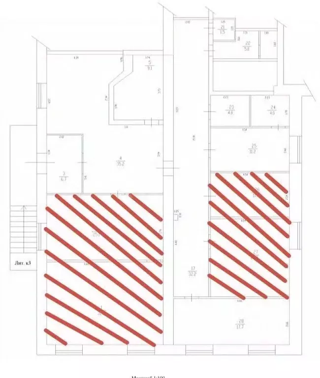 Офис в Ульяновская область, Ульяновск ул. Радищева, 30А (17 м) - Фото 1