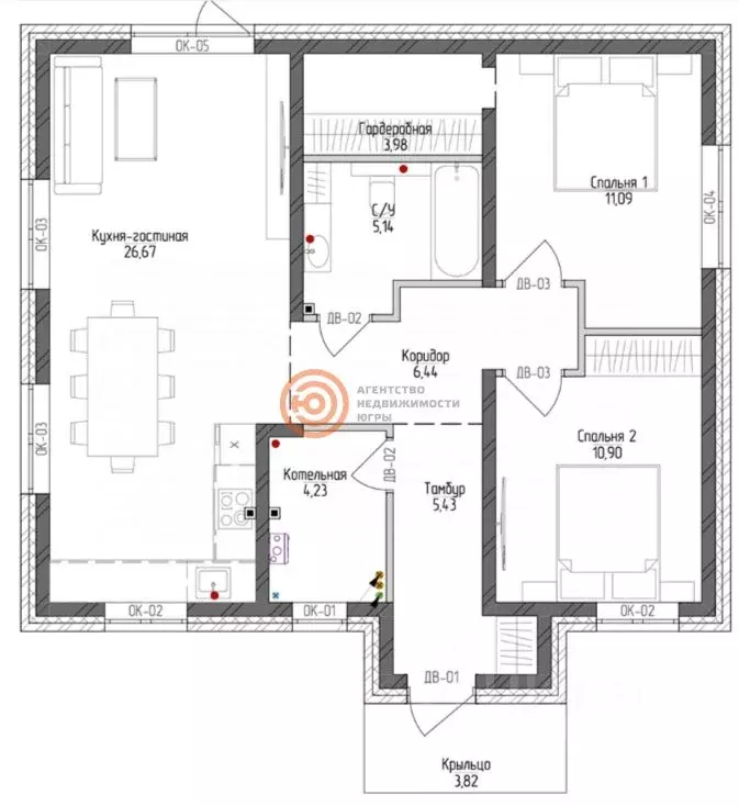 Дом в Тюменская область, Тюмень  (75 м) - Фото 2