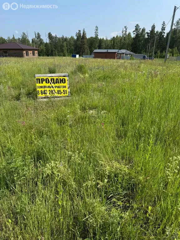 Участок в село Семиозёрка, коттеджный посёлок Семь Озёр, улица ... - Фото 1